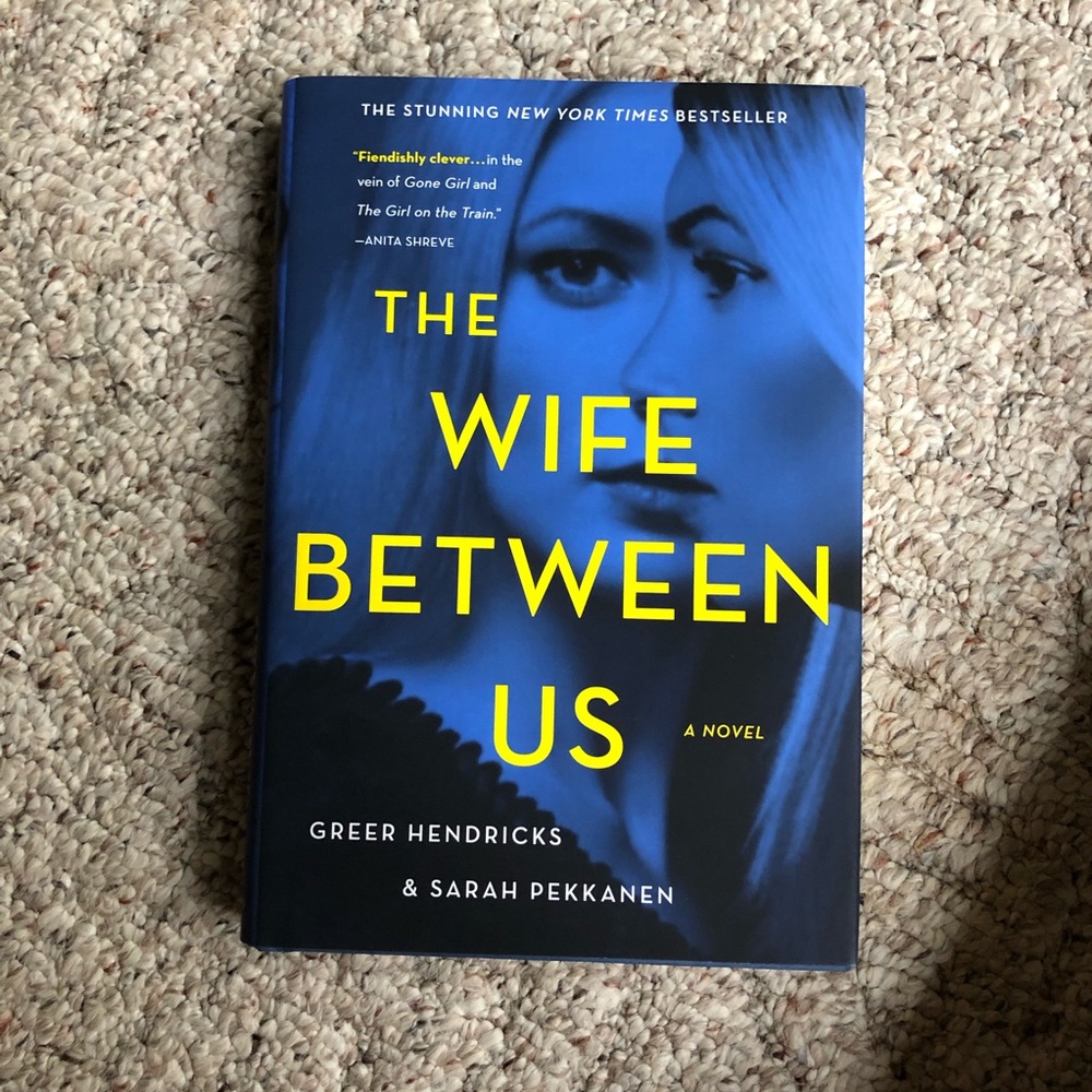 The Wife Between Us hardback book